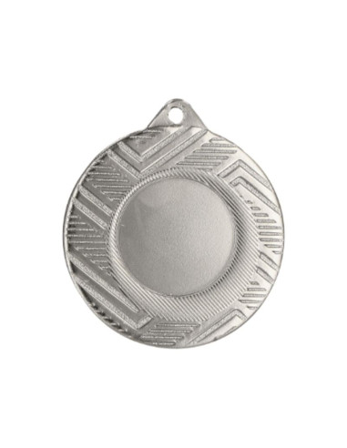 Medal srebrny ogólny z miejscem na emblemat 25 mm - medal stalowy