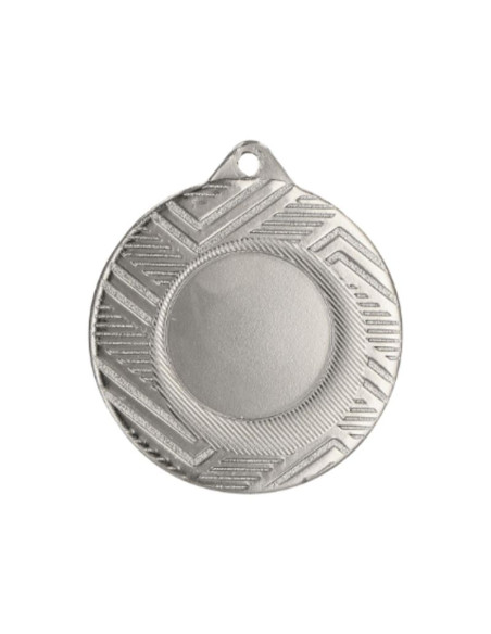 Medal srebrny ogólny z miejscem na emblemat 25 mm - medal stalowy