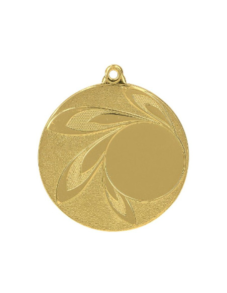 Medal złoty ogólny z miejscem na emblemat 25 mm - medal stalowy