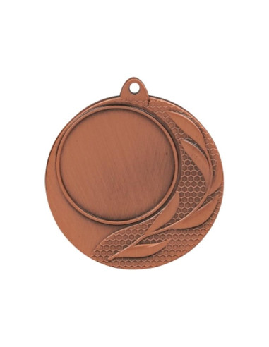 Medal brązowy ogólny z miejscem na emblemat 25 mm - medal stalowy