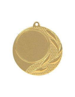 Medal złoty ogólny z miejscem na emblemat 25 mm - medal stalowy
