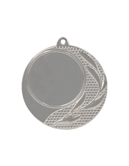 Medal srebrny ogólny z miejscem na emblemat 25 mm - medal stalowy