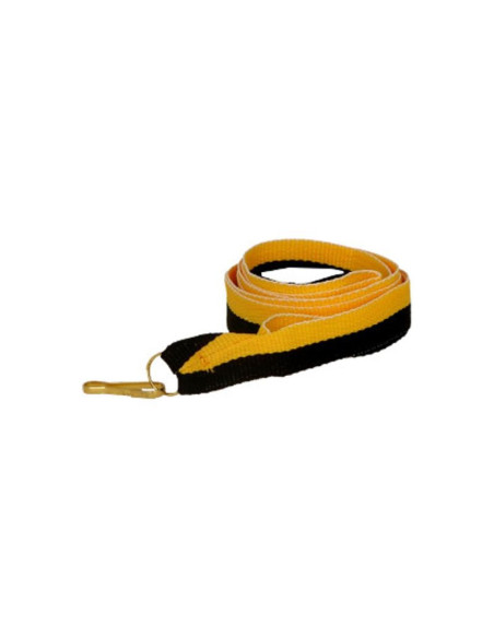 Wstążka 11 mm - żółto-czarna