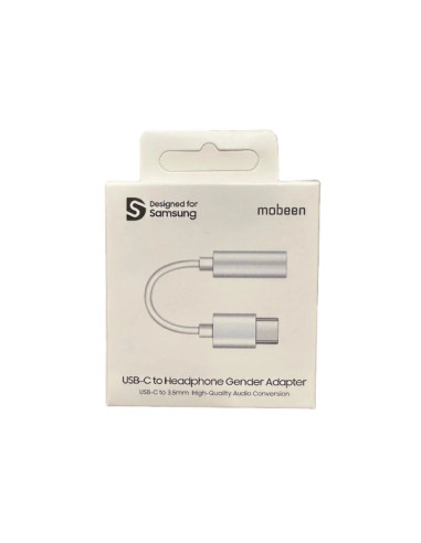 Adapter samsung gp-tgu023ae dac usb-c do mini jack 3.5mm - biały