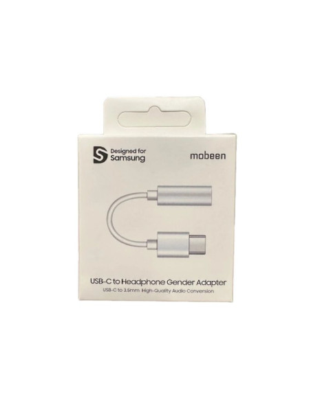 Adapter samsung gp-tgu023ae dac usb-c do mini jack 3.5mm - biały