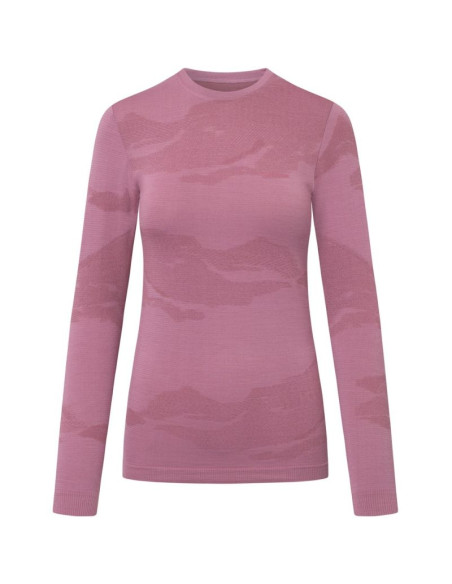 Bielizna damska viking gasher lady set merino roz. s różowa