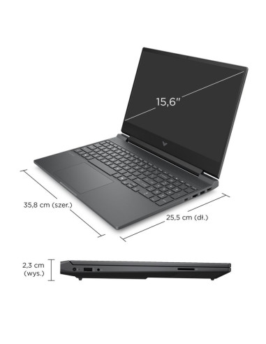 Hp victus 15-fa2246nw i5-13420h 15.6"fhd ips 144hz 300nits ag 16gb ddr4 ssd512 geforce rtx 3050 6gb wifi6+bt cam720p 52,5wh win1