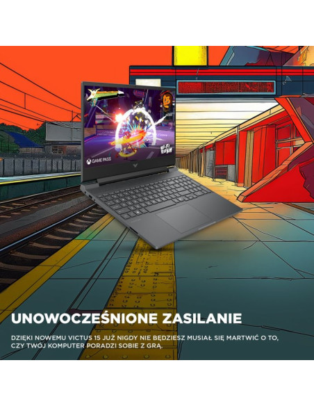 Hp victus 15-fa2246nw i5-13420h 15.6"fhd ips 144hz 300nits ag 16gb ddr4 ssd512 geforce rtx 3050 6gb wifi6+bt cam720p 52,5wh win1
