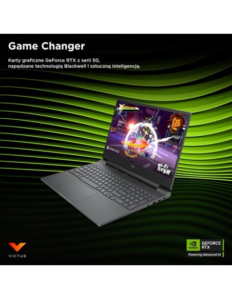 Hp victus 15-fa2246nw i5-13420h 15.6"fhd ips 144hz 300nits ag 16gb ddr4 ssd512 geforce rtx 3050 6gb wifi6+bt cam720p 52,5wh win1