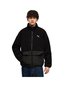 Kurtka męska puma hybrid re: fibre sherpa czarna 694562 01