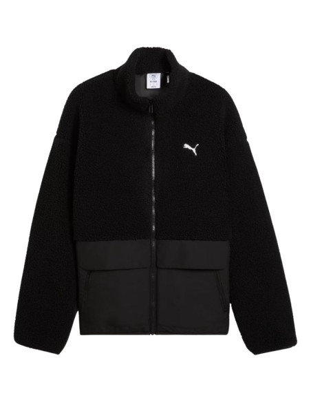 Kurtka męska puma hybrid re: fibre sherpa czarna 694562 01