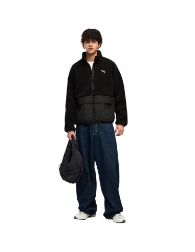 Kurtka męska puma hybrid re: fibre sherpa czarna 694562 01