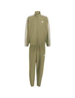 Dres męski adidas 3-stripes woven oliwkowy ky2300 2