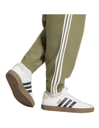 Dres męski adidas 3-stripes woven oliwkowy ky2300