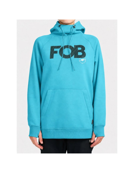 Bluza z kapturem snowboardowa damska 4f 4fwaw26tswsf2665-32s