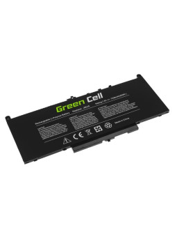 Green cell bateria de135 do dell latitude e7270 e7470 5800mah 7.6v 2