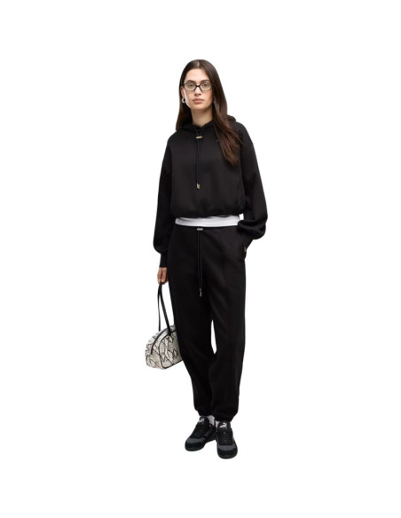 Spodnie damskie puma her comfort pants fl czarne 694032 01