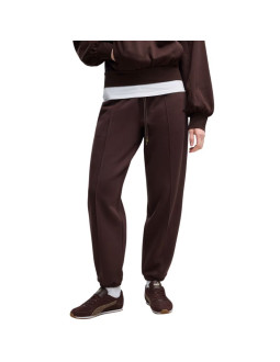 Spodnie damskie puma her comfort pants fl ciemnobrązowe 694032 33