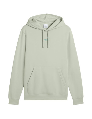 Bluza męska puma ess small no.1 logo hoodie jasnozielona 692914 28