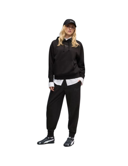 Spodnie damskie puma ess script comfort czarne 694067 01