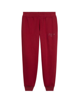 Spodnie damskie puma ess script comfort czerwone 694067 23 2
