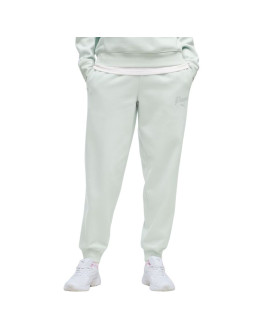 Spodnie damskie puma ess script comfort miętowe 694067 29