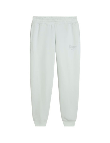 Spodnie damskie puma ess script comfort miętowe 694067 29