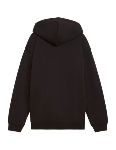 Bluza dla dzieci puma ess logo lab relaxed hoodie czarna 694674 01