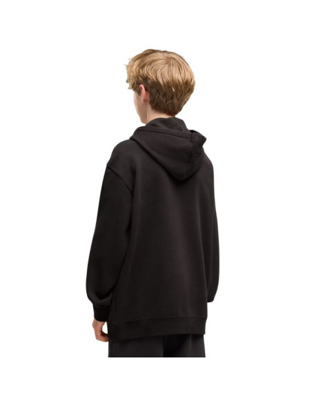 Bluza dla dzieci puma ess logo lab relaxed hoodie czarna 694674 01