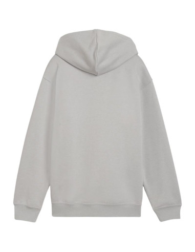 Bluza dla dzieci puma ess logo lab relaxed hoodie szara 694674 63