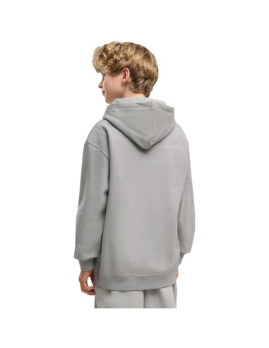 Bluza dla dzieci puma ess logo lab relaxed hoodie szara 694674 63