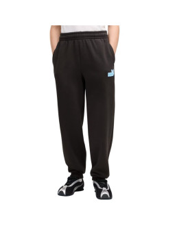 Spodnie dla dzieci puma ess logo lab relaxed czarne 694675 01