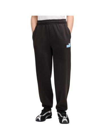 Spodnie dla dzieci puma ess logo lab relaxed czarne 694675 01
