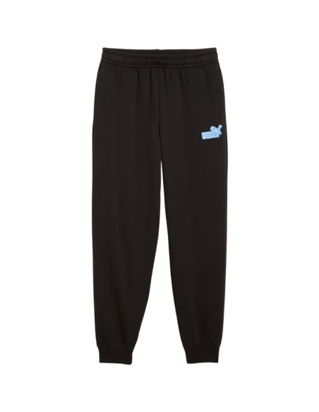Spodnie dla dzieci puma ess logo lab relaxed czarne 694675 01