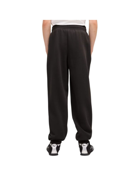 Spodnie dla dzieci puma ess logo lab relaxed czarne 694675 01