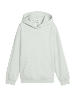 Bluza dla dzieci puma ess centered cat logo relaxed hoodie miętowa 692973 29 2