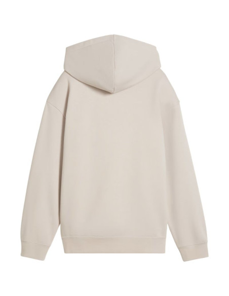 Bluza dla dzieci puma ess centered cat logo relaxed hoodie beżowa 692973 82