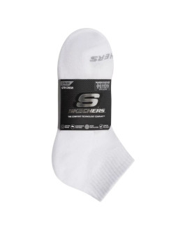 Skechers 5pk unisex 1/2 terry qtr crew s602095-100 białe 39-42 2