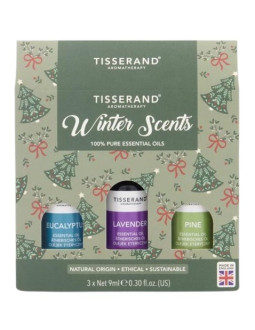 Winter Scents - Zestaw Olejków Eterycznych 100% (3 X 9 Ml)