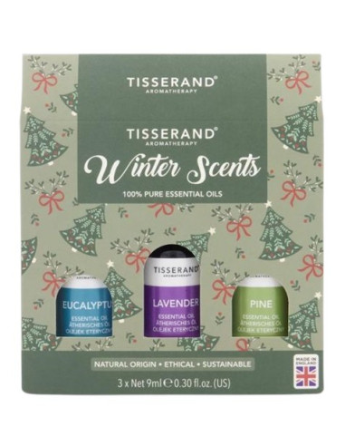 Winter Scents - Zestaw Olejków Eterycznych 100% (3 X 9 Ml)
