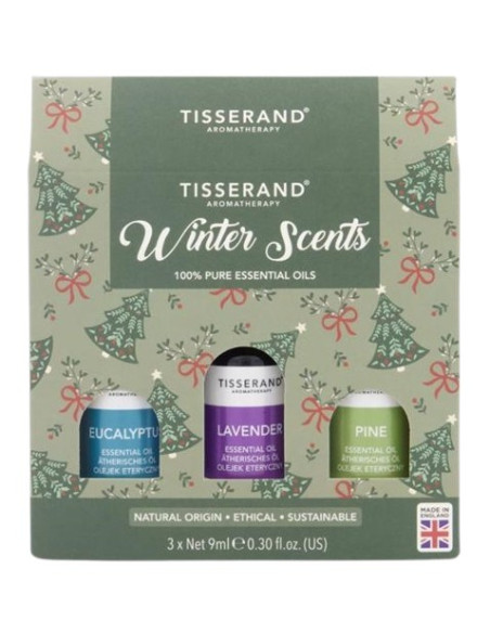 Winter Scents - Zestaw Olejków Eterycznych 100% (3 X 9 Ml)