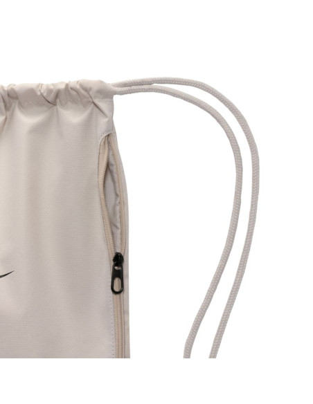 Worek na buty nike brasilia jasnoszaro-czarny ib4409 072