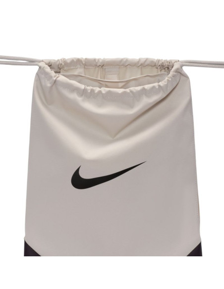 Worek na buty nike brasilia jasnoszaro-czarny ib4409 072