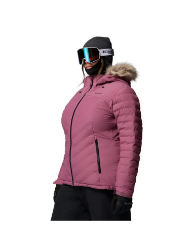 Columbia bird mountain iii insulated jacket 2085641552 różowe l