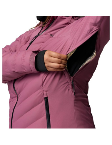 Columbia bird mountain iii insulated jacket 2085641552 różowe l