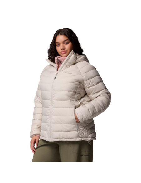 Columbia powder lite ii hooded jacket 2089391278 beżowe l