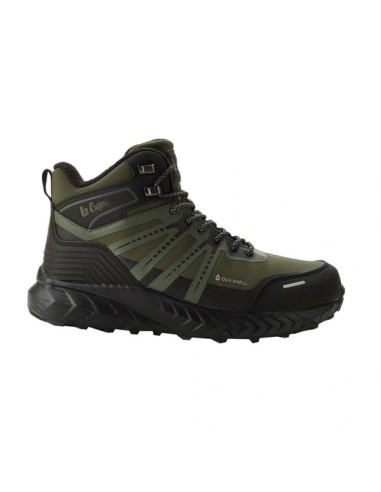 Lee cooper buty męskie zimowe trekkingowe ocieplane wodoodporne zielone