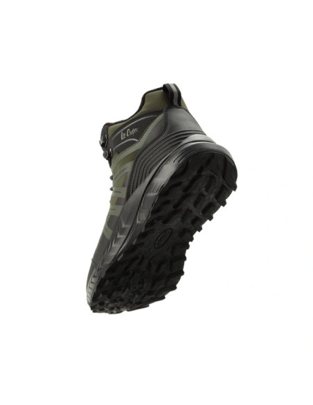 Lee cooper buty męskie zimowe trekkingowe ocieplane wodoodporne zielone