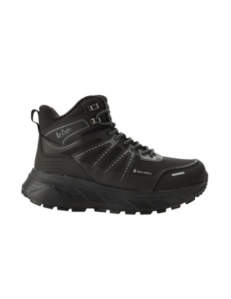 Lee cooper buty męskie zimowe trekkingowe ocieplane wodoodporne czarne