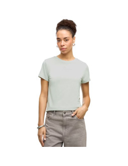 Koszulka damska puma ess script tee miętowa 691760 29